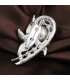 SB080 - Crystal White Diamond brooch